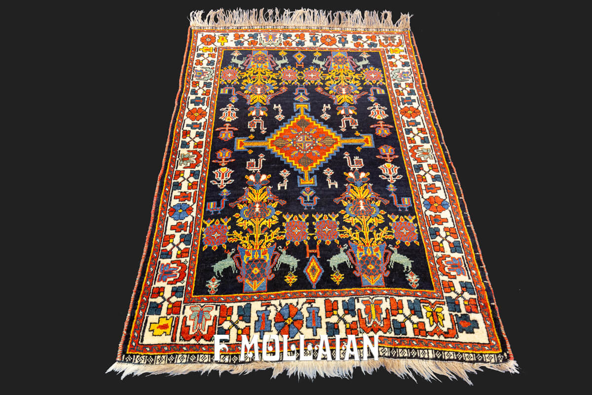 Tapis Kashkuli Tribal n°:128558